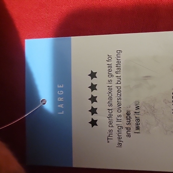 NWT Women's BB Dakota Shacket by Steve Madden - Picture 4 of 8